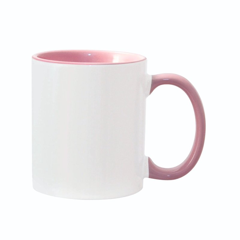 ספל קרמיקה צבעוני 11oz — ורוד