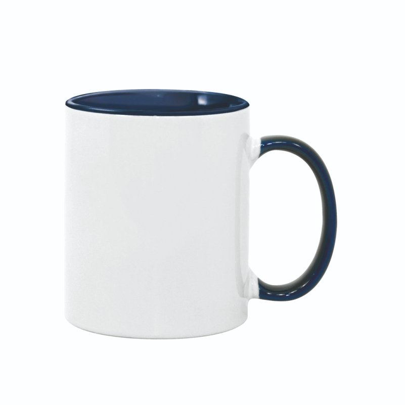 ספל קרמיקה צבעוני 11oz — כחול כהה