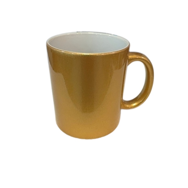 ספל קרמיקה זהב מנצנץ 11oz