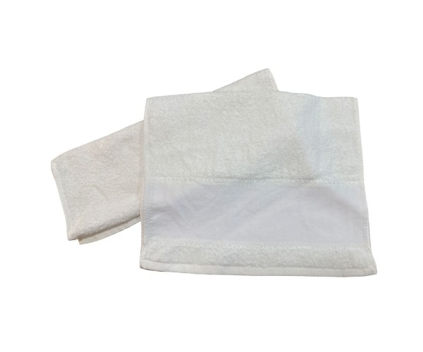 מגבת 100% כותנה 50×35 — לבן
