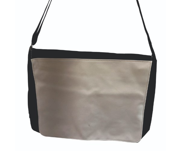 תיק צד גדול 38×30 — שחור